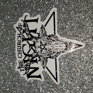 ART Gothic WATERPOOF Sticker Satan